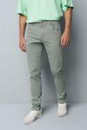 Sage green slim fit jeans performance cotton stretch m5 by meyer