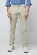Slim fit jeans beige cotton and lyocell m5 by meyer