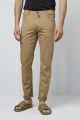 Slim-fit camel jeans with cotton and lyocell m5 by meyer
