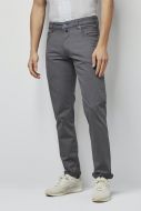 Slim-fit grey jeans with cotton and lyocell m5 by meyer