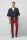 Slim-fit red jeans with cotton and lyocell m5 by meyer