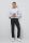 Five pockets slim fit black cotton satin pima m5 by meyer