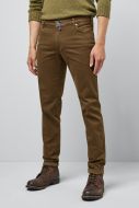 Five pockets slim fit mud cotton satin pima m5 by meyer