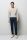 Jeans slim fit blu scuro cotone e tencel m5 by meyer