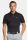 Black meyer polo shirt breathable non-iron technical fabric
