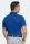 Polo blu elettrico meyer tessuto tecnico no stiro traspirante 