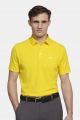 Yellow meyer polo shirt breathable non-iron technical fabric