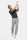 Grey meyer trousers with high-performance technical golf fabric