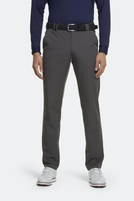 Dark grey meyer trousers high-performance technical golf fabric