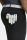 Pantalone nero meyer tessuto tecnico high-performance da golf