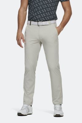 Beige meyer trousers with high-performance technical golf fabric