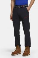 Dark blue meyer active trousers in high-performance technical fabric