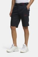 Dark blue active short trousers meyer high-performance technical fabric
