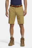 Mustard active short trousers meyer high-performance technical fabric