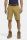 Mustard active short trousers meyer high-performance technical fabric