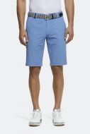 Light blue short trousers meyer high-performance technical golf fabric