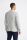 Grey cavani jacket in unlined linen blend modern fit