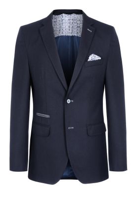 Giacca blazer blu white bros drop quattro comfort fit