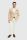 Beige cavani linen and unlined modern fit jacket