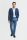 Modern fit blue cavani linen blend jacket