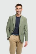 Cavani green jacket with unlined peak chest modern fit