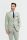 Elegant sage green cavani dress with modern fit vest