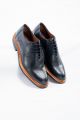 Scarpa stringata elegante nera cavani 