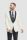 Cavani ecru tuxedo in stretch wool