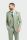 Sage green cavani checked tweed dress with waistcoat
