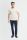Cavani cotton polo shirt with V-shaped derby collar