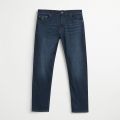 Regular-fit jeans light stretch denim dark wash mcs