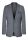 White bros slim fit light grey stretch wool suit