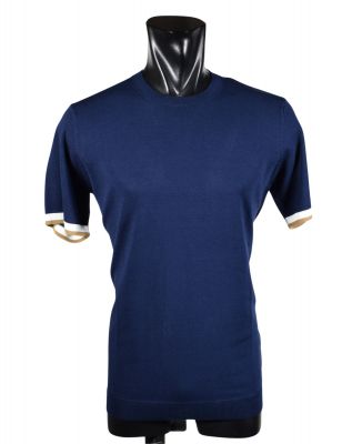 Crew neck project viscose crepe 12 gauge