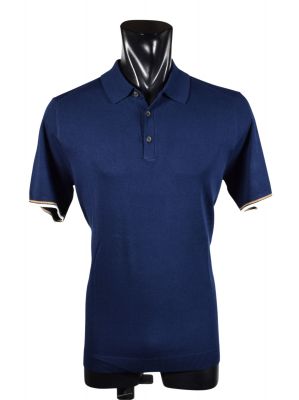 Polo a tre bottoni pull project viscosa crep finezza 12 