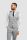 Light grey cavani suit with modern fit vest