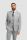 Light grey cavani suit with modern fit vest