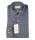 Camicia pancaldi blu fantasia geometrica slim fit 