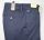 Dark blue sea barrier cotton stretch trousers modern fit