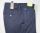 Dark blue sea barrier cotton stretch trousers modern fit
