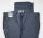 Pantalone blu sea barrier cotone e lino modern fit