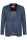 Slim fit blue pinstriped unstructured jacket in jersey