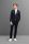Abito extra slim fit digel blu micro disegno stretch