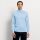 Extra fine merino wool turtleneck sweater light blue by Olymp