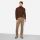 Maglione dolcevita marrone olymp in lana merino extra fine