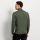 Maglione dolcevita verde olymp in lana merino extra fine