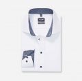 White shirt olymp climate control modern fit