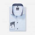 Camicia celeste olymp climate control modern fit