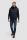 Blue sleeveless gilet by Cavani with removable hood