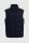 Blue sleeveless gilet by Cavani with removable hood