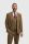 Brown tweed suit with waistcoat cavani